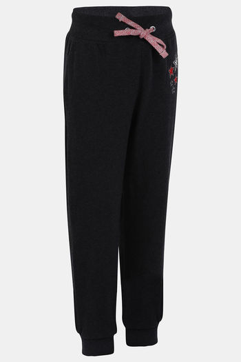 Girls black best sale track pants